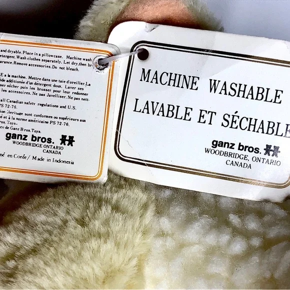 NWT-Sweet Vintage Soft Pale Yellow Lamb-Heritage Collection Ganz Bros.-5” - Picture 4 of 5